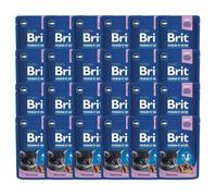 BRIT PREMIUM Pouch White Fish Kitten 24x100g cibo per gattini a base di pesce bianco