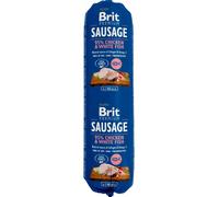 BRIT Sausage Chicken & White Fish 800 g