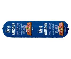 BRIT Sausage Turkey 800 g alimento completo con tacchino per cani