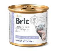 Brit Grain Free Veterinary Diet Cat Gastrointestinal Salmone e piselli 200g