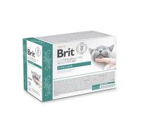 BRIT Veterinary Diet Grain Free Sterilised Cat Fillets in Gravy 12x85g per gatti adulti sterilizzati