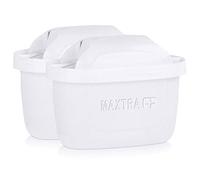 Brita 1023118 Maxtra Plus - Cartuccia filtraggio acqua, esterno - Plastica, interne - carbone attivo, scambio ionico, Bianco, 10 x 5,5 x 7 cm, 2 pezzo