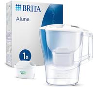 Brita Aluna Pack Jarra de Agua con Filtro 2.4L + 1 Filtro Blanco