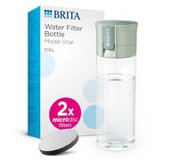 BRITA borraccia filtrante modello Vital (600ml), 2x filtri MicroDisc