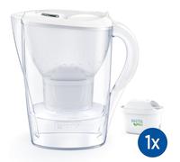Brita Marella Caraffa filtrante 2,4 L Trasparente, Bianco