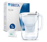 Brita Caraffa filtrante per Acqua Style Grey (2,4 L) Filtro Maxtra Pro All-in-1