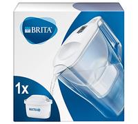 BRITA Caraffa Filtrante Aluna per acqua, Bianco (2.4l) - incl. 1 Filtro MAXTRA+ per la riduzione di cloro, calcare e impurità