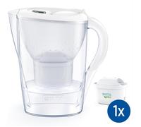 Brita Marella Caraffa filtrante 2,4 L Trasparente, Bianco