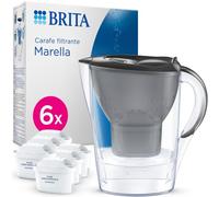 BRITA caraffa filtrante MAXTRA Marella, 6x filtri acqua Pure Performance
