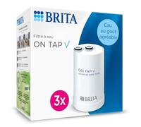 BRITA Confezione di 3 filtri per acqua on Tap V (= 4 mesi di filtrazione) - per un'acqua filtrata dal gusto piacevole all'istante, direttamente dal rubinetto della cucina.