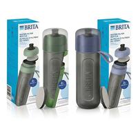 Brita Fill & Go Active 0.6 l water filter bottle + 2 Micro Disc filters - Variant: Modrá