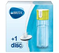 Brita Fill&Go Bottle Filtr Lime Bottiglia per filtrare l'acqua Lime, Trasparente