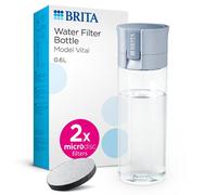 Brita Fill & Go Vital water filter bottle con 2 Micro Disc filters 0.6 l - Variant: Blu