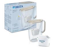 Set caraffa filtrante Brita Style Essential bianca con filtro bianco