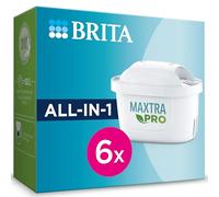 BRITA Filtro acqua rubinetto MAXTRA PRO All-in-1 confezione da 6 filtri - Riduce cloro, calcare, PFAS e metalli, filtro originale compatibile con caraffa acqua filtrante