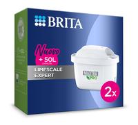 Brita Filtro acqua rubinetto MAXTRA PRO Limescale Expert confezione da 2 filtri - Riduzione del calcare extra, ideale per bevande calde, filtro origin Brita