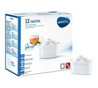 Brita Maxtra + Filtri, Cartucce per Caraffe Filtranti, Plastica, Bianco, 12 Unità