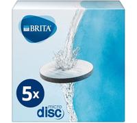 BRITA MicroDisc confezione da 5 - Dischi filtranti di ricambio per bottiglie e borracce filtranti BRITA: riducono PFAS, cloro, microparticelle e altre impurità
