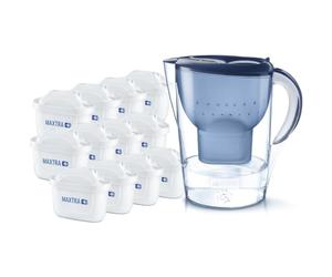 BRITA Tischwasserfilter Marella *blau* inkl. 12 Filter