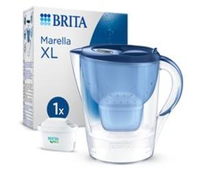 BRITA Tischwasserfilter Marella XL Wasserfilter 3,5 l Fassungsvermögen 125295