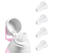 Brita - Valvola di ricambio per bottiglia d'acqua Brita, 4 pezzi, filtro in silicone compatibile con bottiglie in acciaio inossidabile