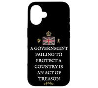 BRITAIN PATRIOTIC BRITISH PRIDE SUPPORTER PROTEGGERE IL PAESE DEL REGNO UNITO Custodia per iPhone 16