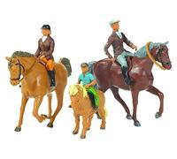 Britains 1:32 Cavalli e Cavalieri Figure Animali, Giocattolo da Collezione Accessorio Fattoria, Set Fattoria Accessorio Compatibile con Animali da Fattoria in Scala 1:32, Adatto per Collezionisti e