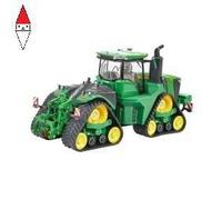 John Deere 9RX 640 Trattore giocattolo John Deere compatibile con animali e giocattoli da fattoria in scala 1:32, adatto per collezionisti e adolescenti dai 14 anni in su