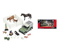 BRITAINS 1/32 LAND ROVER FARM SET MODELLISMO MODELLINO STATICO DIECAST