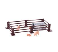 Britains- Pig Pen Farm Playset EA Bretagne Penna Maiale 1/32, Multicolore, Schweine Set, 43140