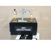 Britains 8917 Inglese WWI Vickers Macchina Pistola Con 2 Mgc Gunners Menta IN