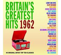 Britain's Greatest Hits 1962 - Britains Greatest Hits 1962 (2 CD)
