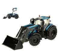 BRITAINS LC43352 VALTRA TRACTOR WITH FRONT LOADER 1:32 Modellino