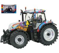 BRITAINS LC43392 TRATTORE NEW HOLLAND T7.300 60 YEARS ANNIVERSARY GROOWY 1:32 Mo