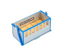 Britains, Link Box, accessorio per attrezzature agricole in scala 1:32, pressofuso, compatibile con modelli di trattori, design resistente a montaggio posteriore, aggiunge realismo ai set da gioco