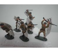 BRITAINS SUPER DEETAIL Japan Infantry 1:32 Soldatini Set Completo 6 Figure