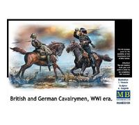 Britannici And Tedesco Cavalrymen, Mondiale Eramaquette Personaggio Caval