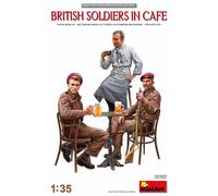 Britannici Soldati IN Cafefigurines MiniArt Caffè 1/35, 3 Solda