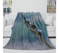 Britannico Avro Vulcan Bombardiere Coperta - Militare Coltre Regalo Compleanno Per Il Marito/fidanzato/fidanzata - Coltre Calda Per Mostrare Il Vostro Accompagnamento E La Cura 40x50inch(100x130cm)