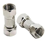 Britannico F-head Doppio Rotary Maschio F-head Accoppiamento Dritto FJJ Dual TV Rotary Digital TV F Attraverso Pass V9B1 Dual
