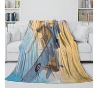 Britannico Hurricane Caccia Coperta - Militare Coltre Regalo Compleanno Per Il Marito/fidanzato/fidanzata - Coltre Che Porta Calore E Felicità in Una Giornata Uggiosa E Cupa 60x80inch(150x200cm)