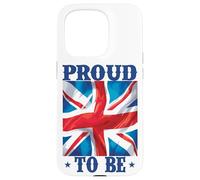 Britannico, Orgoglioso di essere britannico, Inghilterra, Regno Unito, Regno Unito Custodia per iPhone 15 Pro