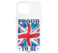 Britannico, Orgoglioso di essere britannico, Inghilterra, Regno Unito, Regno Unito Custodia per iPhone 15