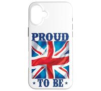 Britannico, Orgoglioso di essere britannico, Inghilterra, Regno Unito, Regno Unito Custodia per iPhone 16 Plus