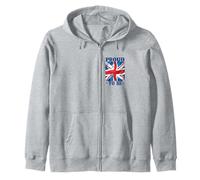 Britannico, Orgoglioso di Essere Britannico, Inghilterra, Regno Unito, Regno Unito Felpa con Cappuccio