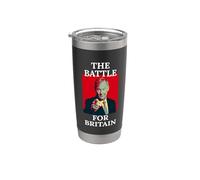 BRITANNICO PROUD BRITISH PATRIOTS BATTAGLIA DEL REGNO UNITO PER LA BRITANNA Bicchiere termico in acciaio inox doppia parete