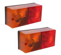 Britax Luce Rimorchio Posteriore / Lampada Combinata Illuminazione COPPIA TR049