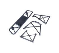 BritBolt 1/5 per paraurti per auto RC Compatibile con 5ive T Rofun Rovan King King Motor X2 Modelli di sostituzione anteriore o posteriore per veicoli da giocattolo fuori strada(Rear)