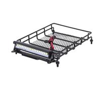 BritBolt 1 RC Car Rock Crawler Crawler porta portaoggetti con barra a Light Bar compatibile con CC01 Chassis Off Off Vehicle Accessorio per veicoli stradale(With lightsg)