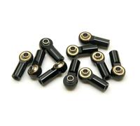BritBolt 10pcs metal m3 m4 m4 tie ginnascola ginnastica ammortizzabile am(M3 Black)